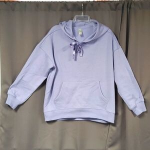 GREEN TEA LARGE PURPLE PULL OVER